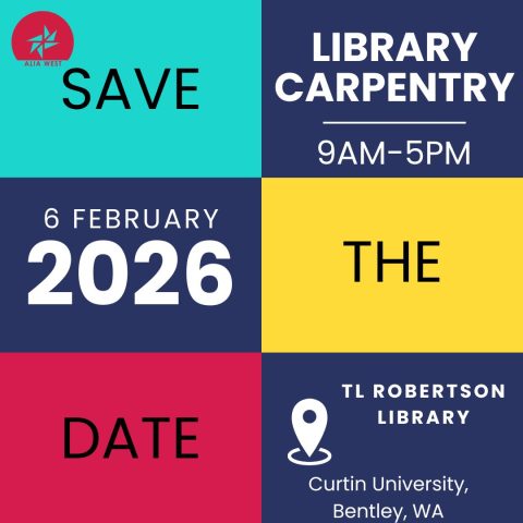 ALIA West Library Carpentry Workshop Day | ALIA West